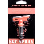 SGC Low Pressure Tip 517 in orange blister pack with bold SGC Spray branding.