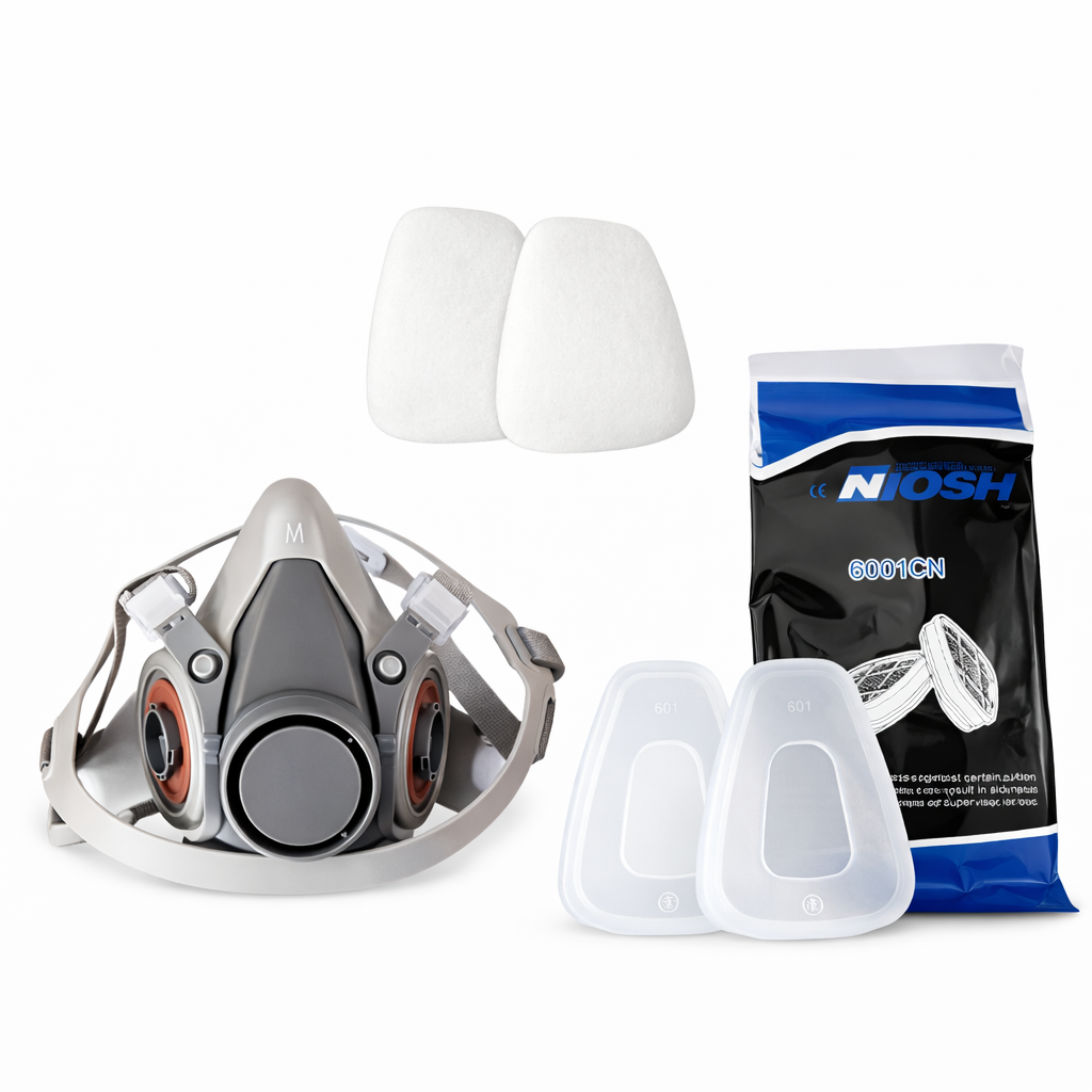 Half Respirator Kit, filters and Casings